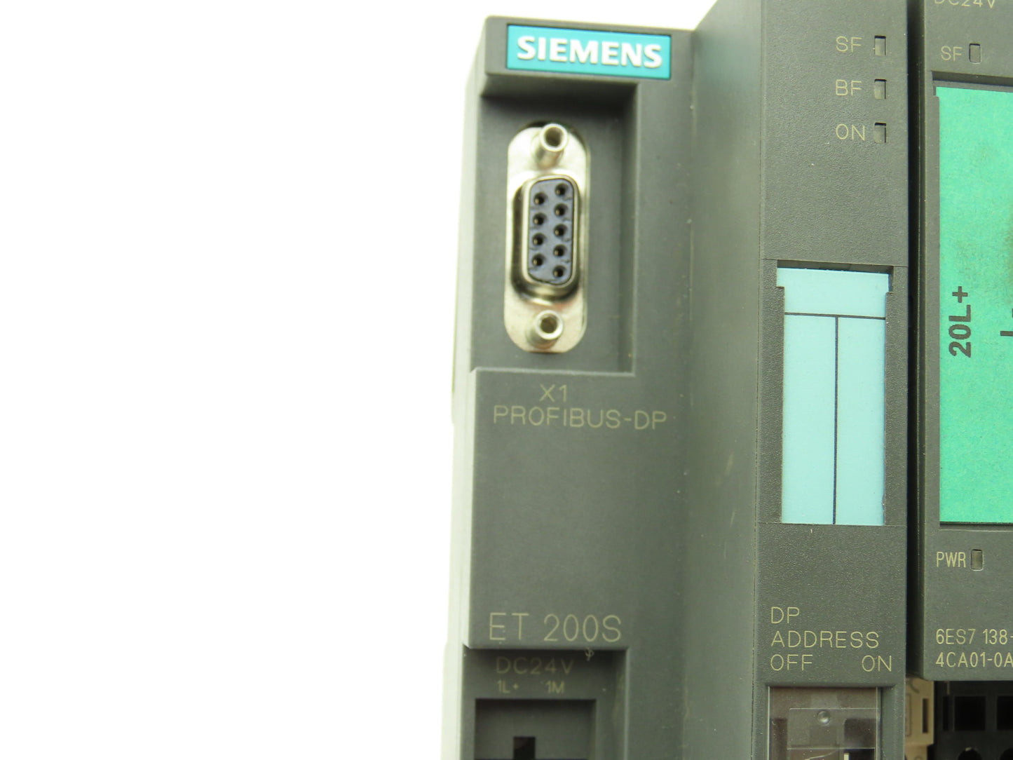 Siemens ET200S Profibus Remote Digital Input/Output Assembly 8 inputs 4 outputs