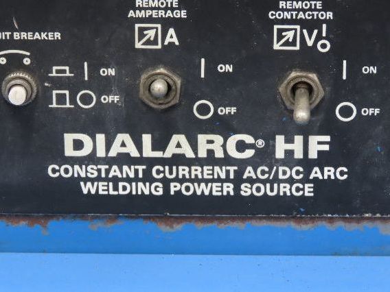 Miller DIALARC HF Tig Welder Power Source 250Amp AC Footpedal 1Ph 230V