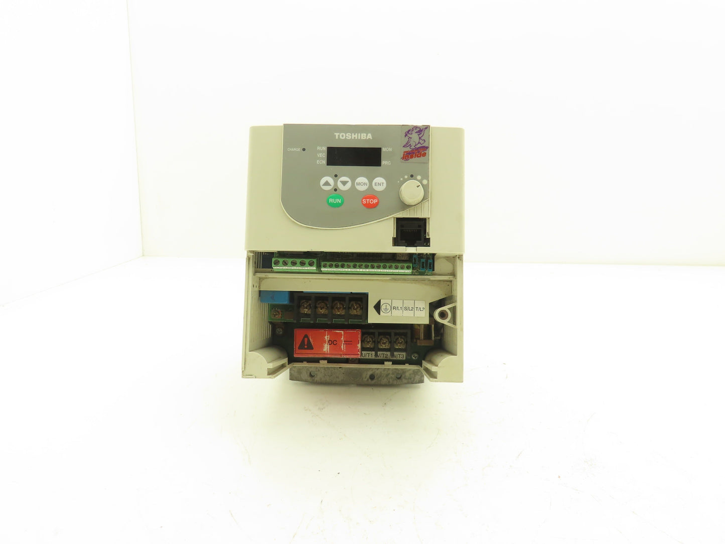 Toshiba VFS9-4015PL-WN(1) VFD 0.5/400Hz 2Hp 380/500v 4.1A 3Ph In