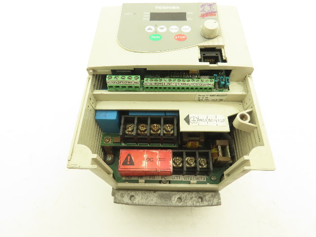 Toshiba VFS9-4015PL-WN(1) VFD 0.5/400Hz 2Hp 380/500v 4.1A 3Ph In