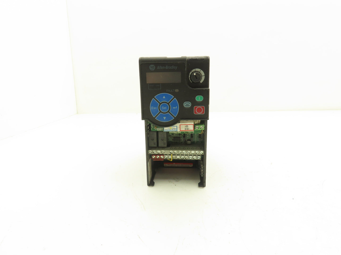 Allen Bradley 25B-D2P3N114 PowerFlex 525 VFD 500Hz 1Hp 460v 2.3A F/W 5.001 Ser A
