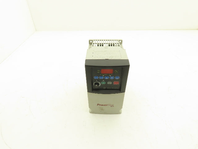 Allen Bradley 22B-D4P0N104 Powerflex 40 VFD AC Drive 1.5kW 2Hp 480v 3Ph FRN 6.01