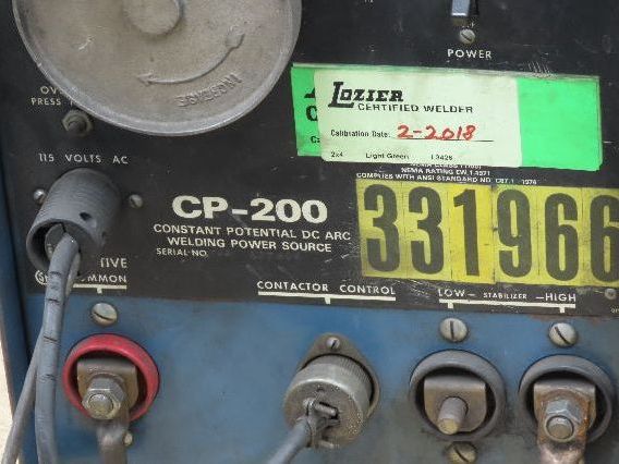 Miller CP-200 Mig Welder 200 amp DC Arc S-52A Wire Feeder 230/460v 3PH