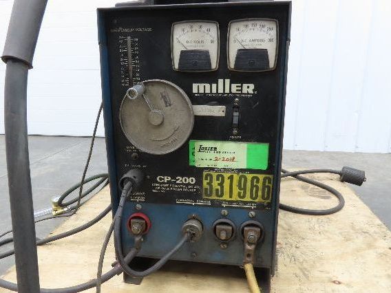Miller CP-200 Mig Welder 200 amp DC Arc S-52A Wire Feeder 230/460v 3PH