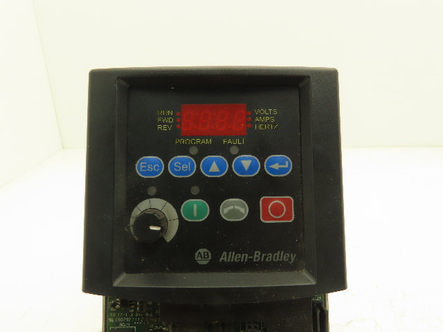 Allen Bradley 22B-D4P0N104 Powerflex 40 VFD AC Drive 1.5kw 2Hp 480V 3Ph FRN 6.02