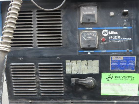 Miller CP-252TS Mig Welder 250 amp 100% Duty CV-DC 70 Wire Feeder 3PH