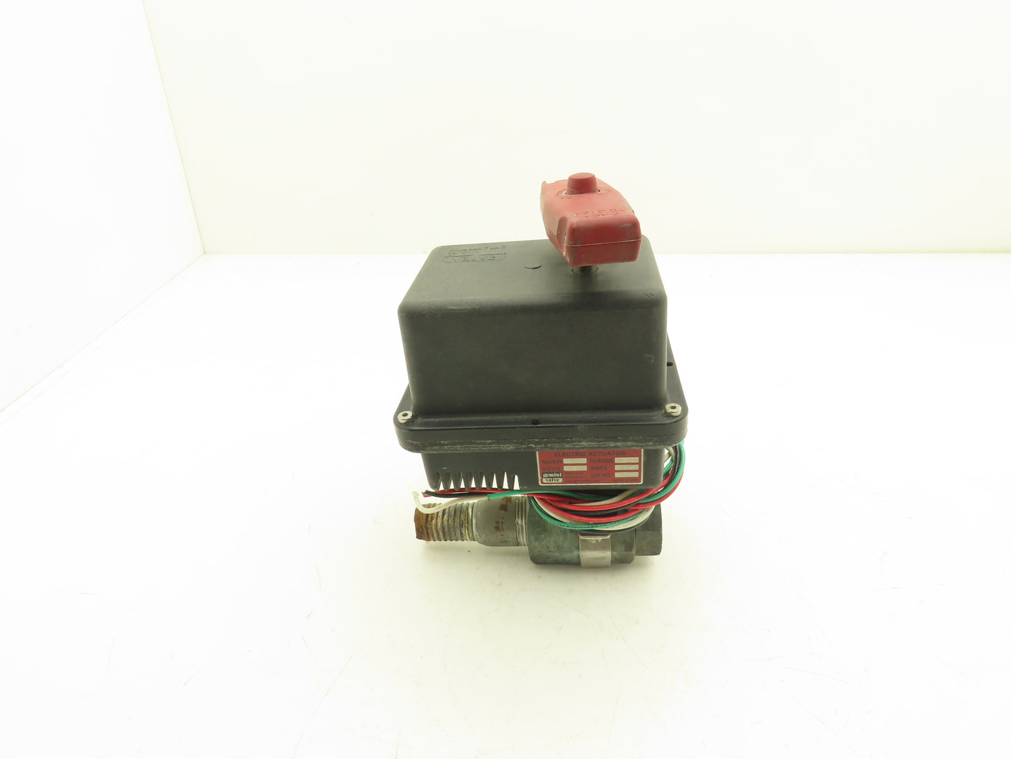 Gemini Valve Electric Actuator Ball Valve 1" 120V 150"Lbs Torque