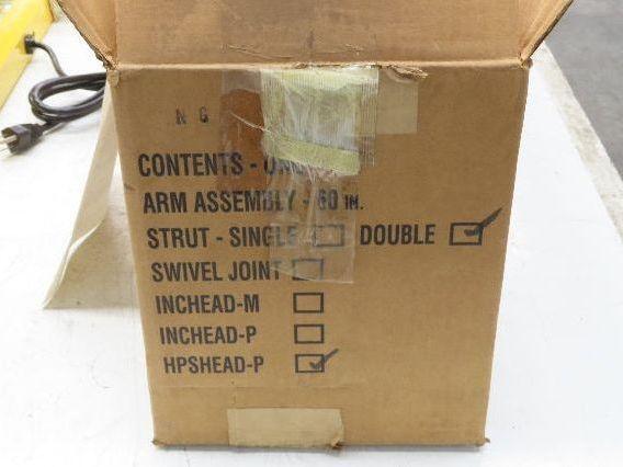Mars DLHPS-60-P Tri-Lite Dock Loading Light Arm 60" Reach Heavy duty 24lbs Max