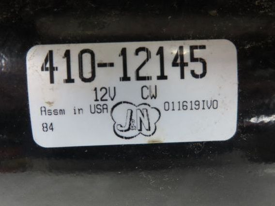 J&N 410-12145 Industrial Heavy Duty Starter Motor 12v CW 10-Tooth