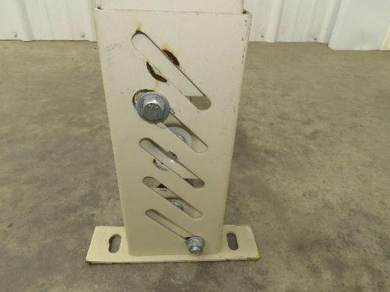 19"W Conveyor Leg Stationary Floor Support TAN 14-1/2" to 19"H