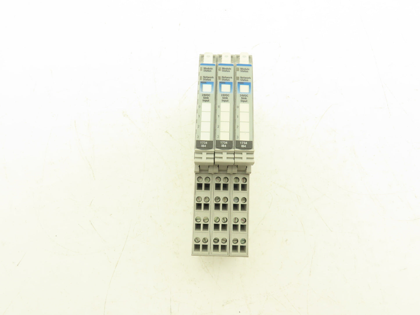 Allen Bradley 1734-IB4 Digital Input Module 4 Channel 24vDC F/W 3.022 Lot of 3