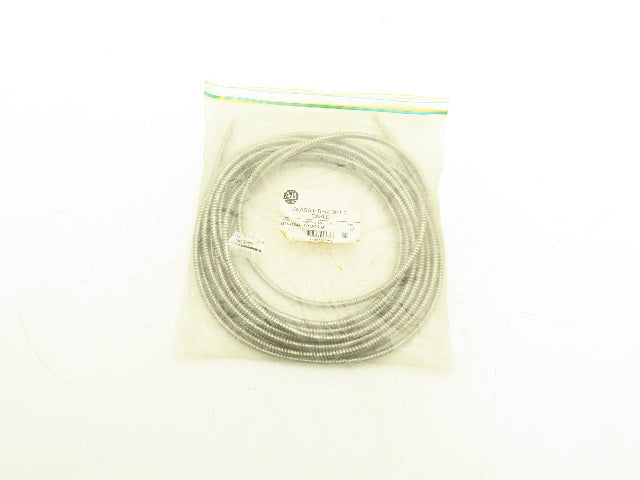 Allen Bradley 99-436-1360T9 Glass Fiber Optic Cable Stainless 30Ft Length Ser C
