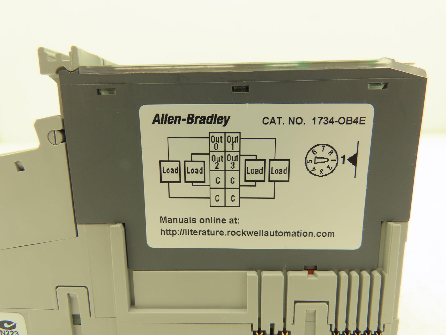 Allen Bradley 1734-OB4E Digital Output Module 4-Point 24vDC F/W 3.022 Lot of 4