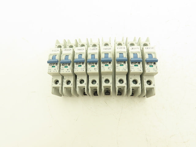 Allen Bradley 1489-A1C010 | 1489-A1C020 Circuit Breaker 1-Pole 1A/2A Lot of 8