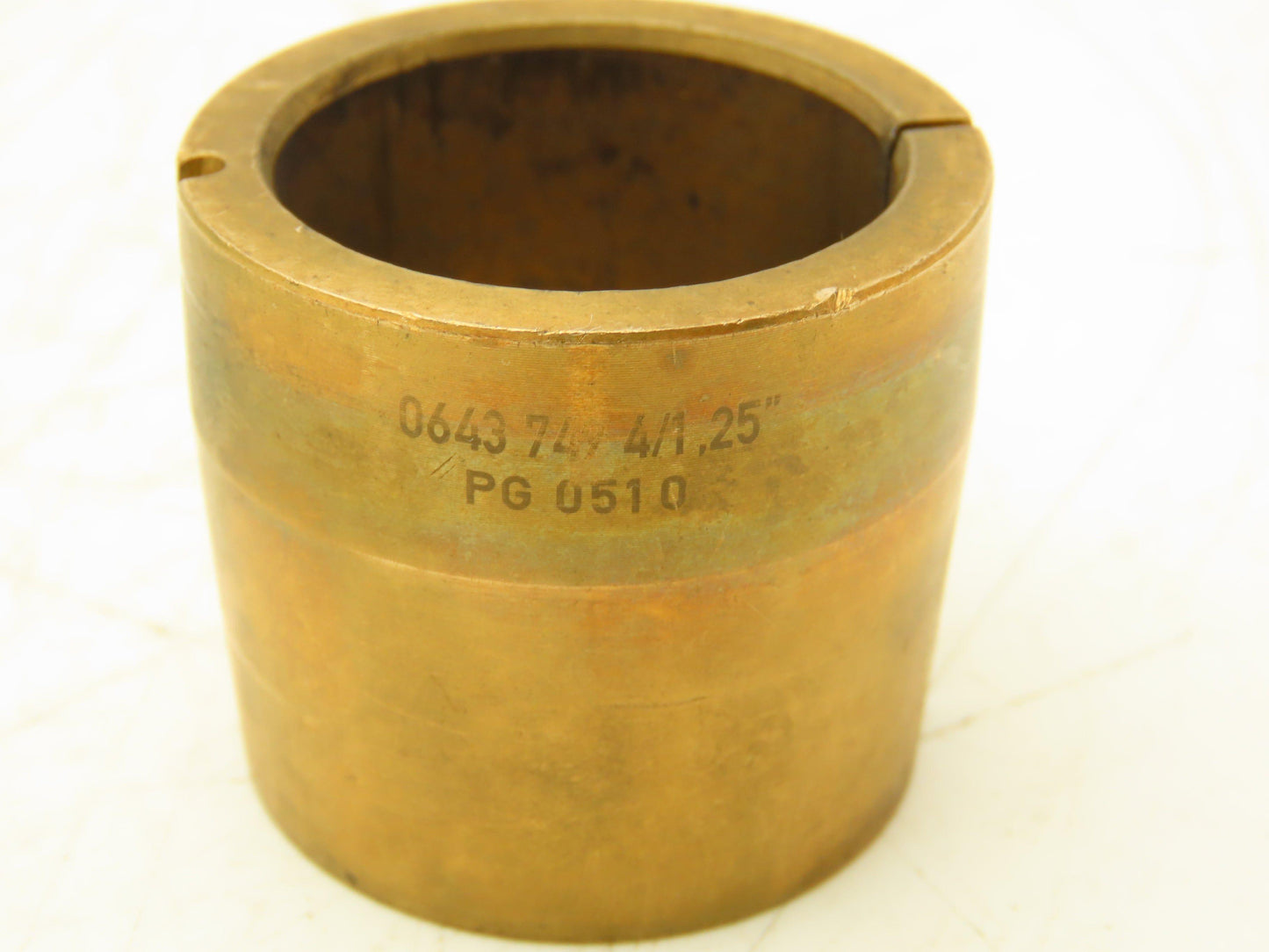 Sew Eurodrive 06437494/1.25" Brass Taper Bushing for Shrink Disc 1-1/4" Shaft