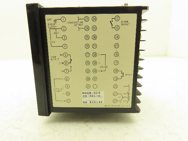 Barber Coleman MAQ 8-01900-001-0 Limitrol Temperature Controller 1/4 DIN Scratch