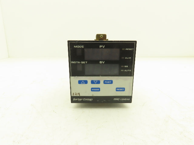 Barber Coleman MAQ 8-01900-001-0 Limitrol Temperature Controller 1/4 DIN