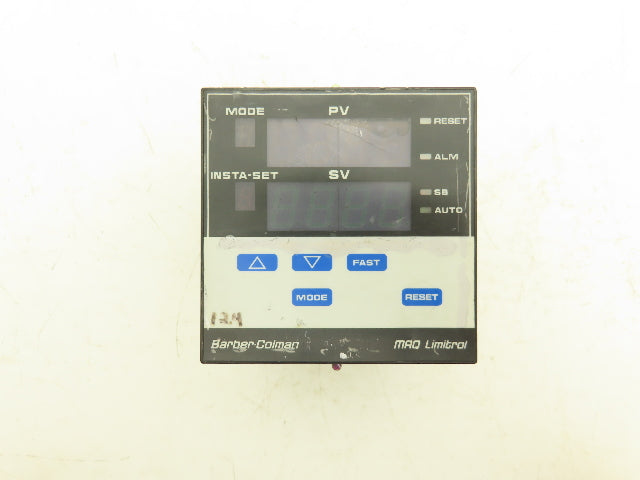 Barber Coleman MAQ 8-01900-001-0 Limitrol Temperature Controller 1/4 DIN