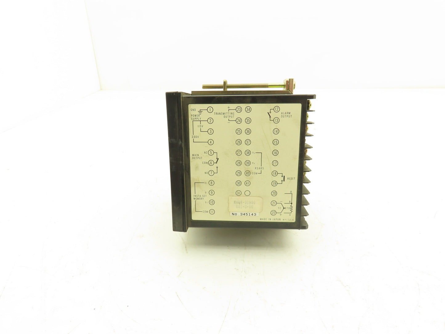 Barber Coleman MAQ 8-01900-001-0 Limitrol Temperature Controller 1/4 DIN