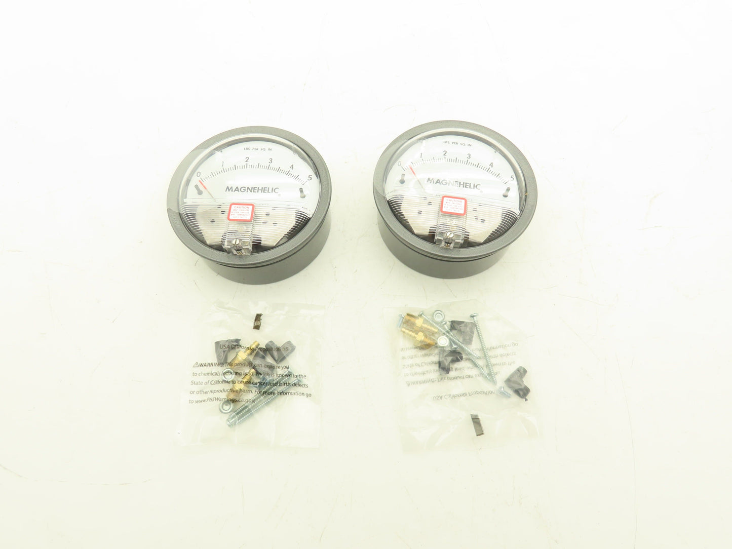 Dwyer 2205 Magnehelic Differential Pressure Gauge 0-6" 15 PSIG