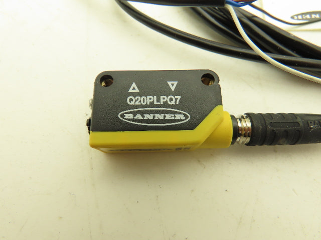 Banner Q20PLPQ7 Photoelectric Sensor Retroreflective 10-30vdc 4m Sensing Dist.