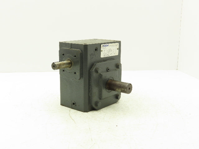 Morse Raider Plus 237UR10 Worm Gearbox 10:1 Reducer 2.9Hp 175rpm RH Output