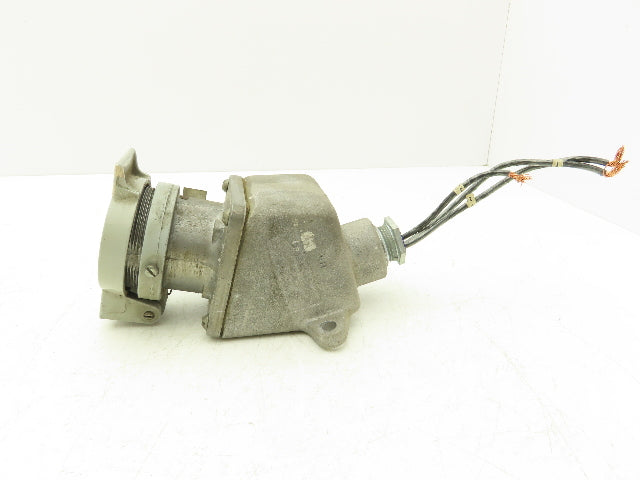 Crouse Hinds AR342 Arktite Receptacle 30a Amp 4p 3w 600VAC Pin Sleave Housing