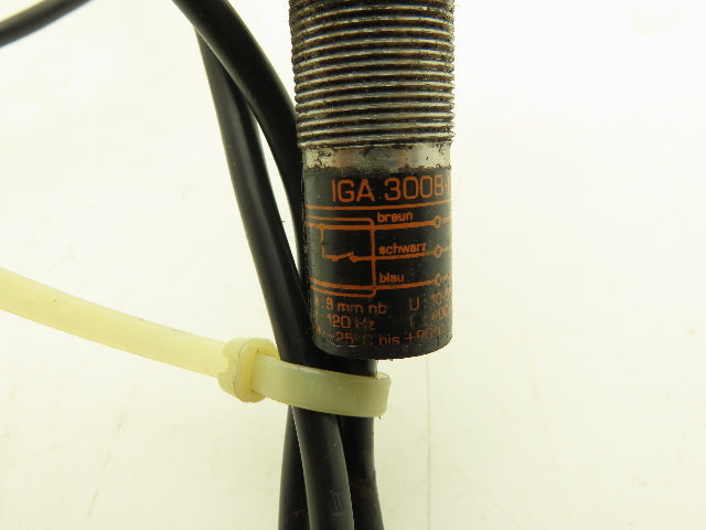IFM Efector IGA-3008-BPOG Proximity Sensor Inductive M18 Thread Lot of 6