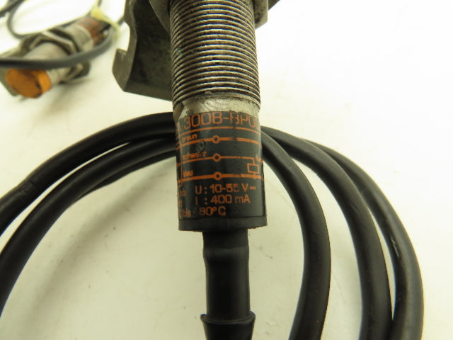 IFM Efector IGA-3008-BPOG Proximity Sensor Inductive M18 Thread Lot of 6