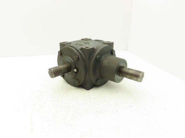 Hub City Model 66 C Bevel Gear Drive 1:1 Gearbox 24Hp 1150rpm 0221-09046-1365