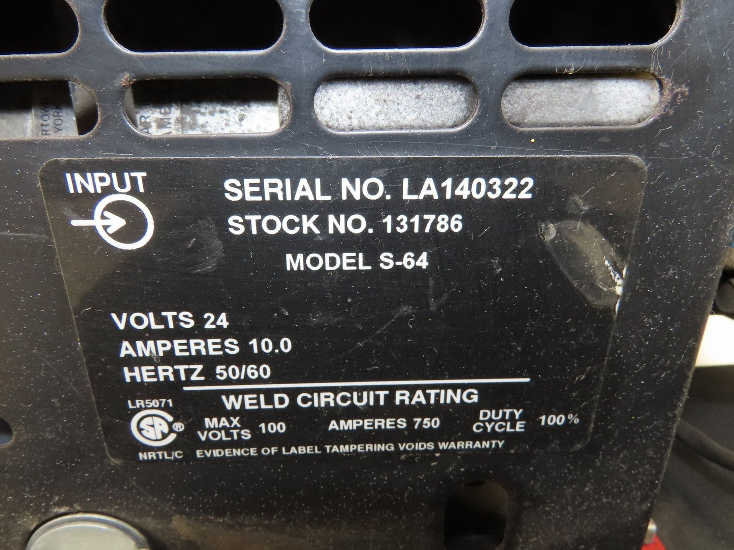 Miller S-64 Mig Welder Wire Feeder 24V Series 60 Millermatic Single Spool