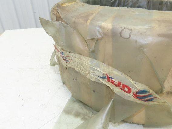 GPX 18x8x12-1/8 Forklift Tire Traction Solid Press-on White Non-Marking