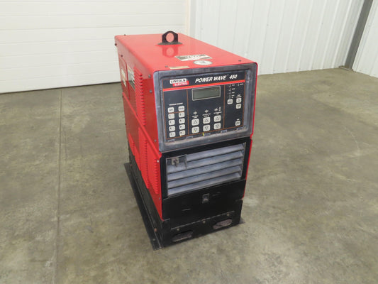Lincoln 10432 Powerwave 450 Robot Welder Power Source 450A 3Ph 480V Ver Z970421R