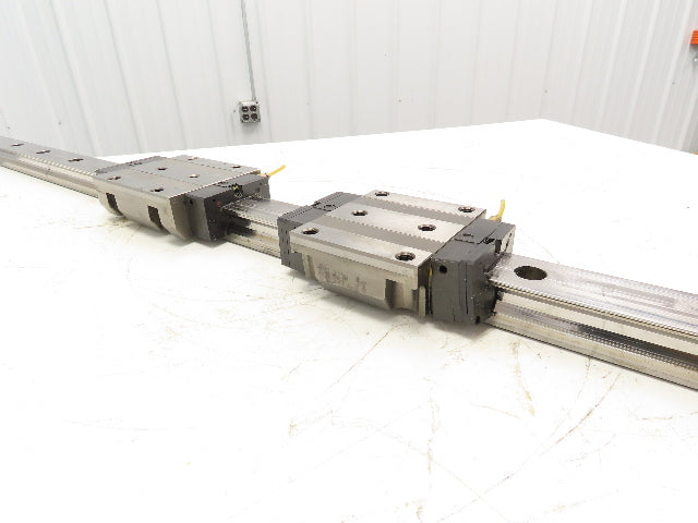 THK SRN 45 Linear Bearing 3-Block LM Guide Rail 45mm x 2355mm 92.6"L
