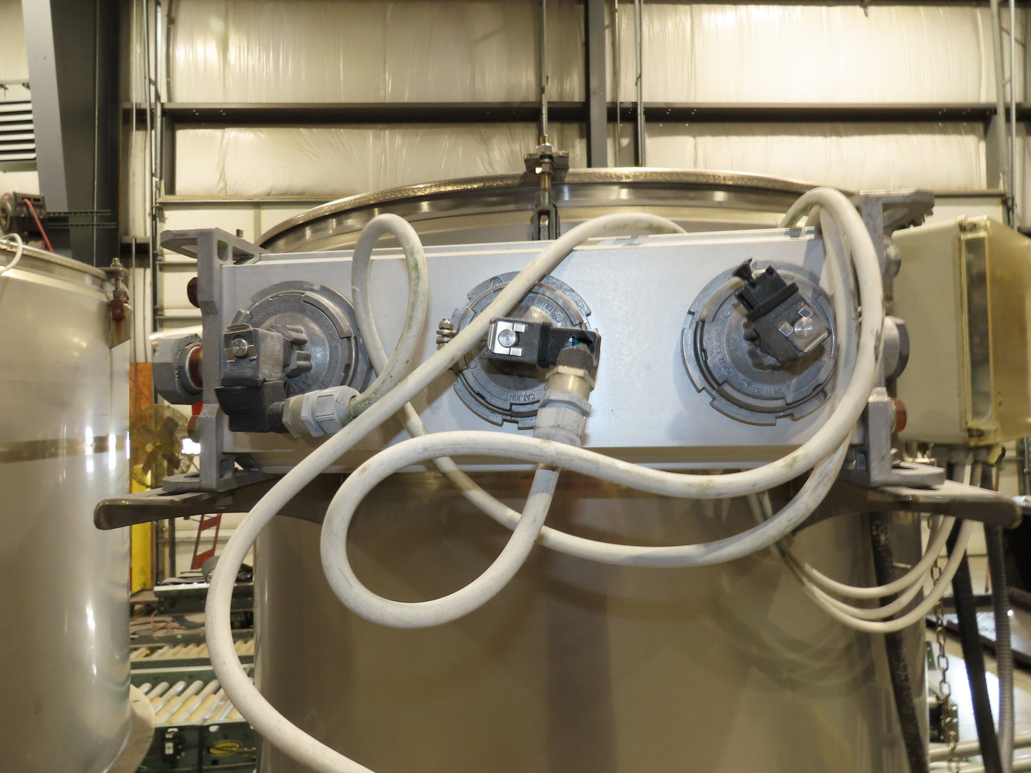 Asco Stainless Baghouse Dust Collector Power Pulse Tank System
