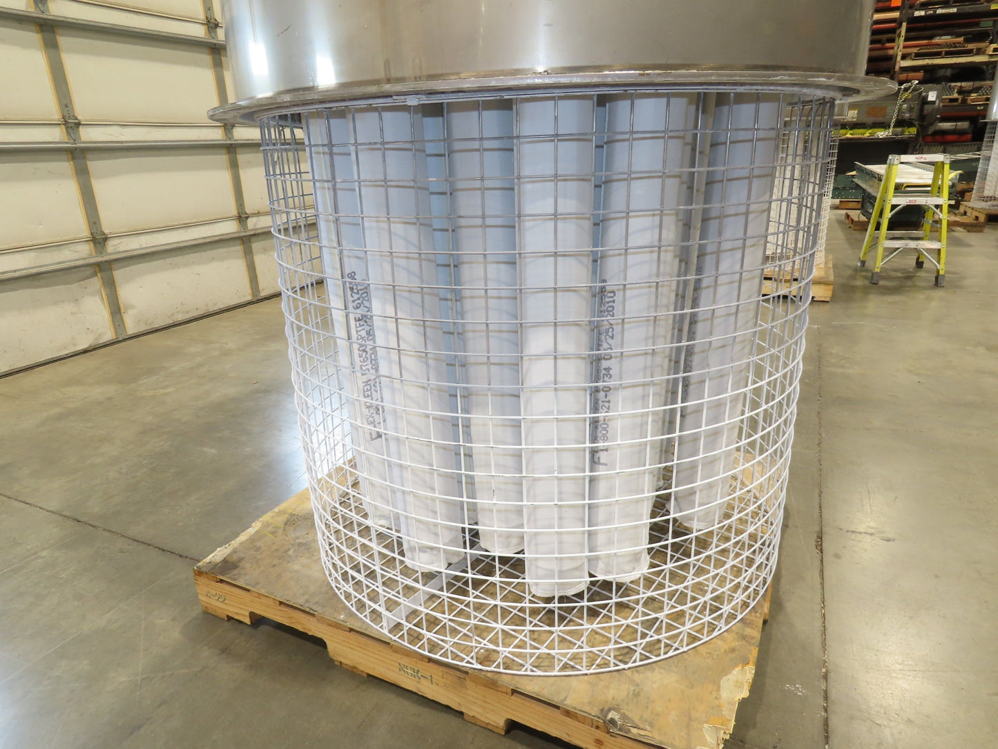 Asco Stainless Baghouse Dust Collector Power Pulse Tank System