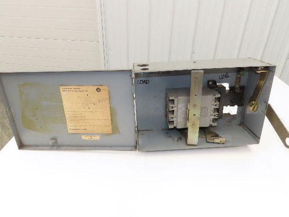 Westinghouse Busway Disconnect Switch Bus Plug 20A 600VAC 3PH 3W