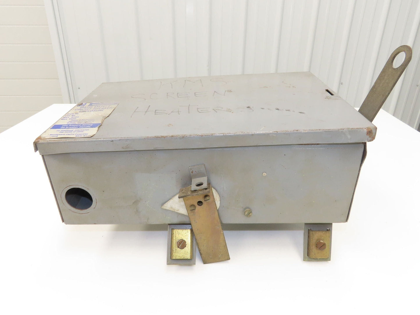 Westinghouse Busway Disconnect Switch Bus Plug 25A 600VAC 3PH 3W