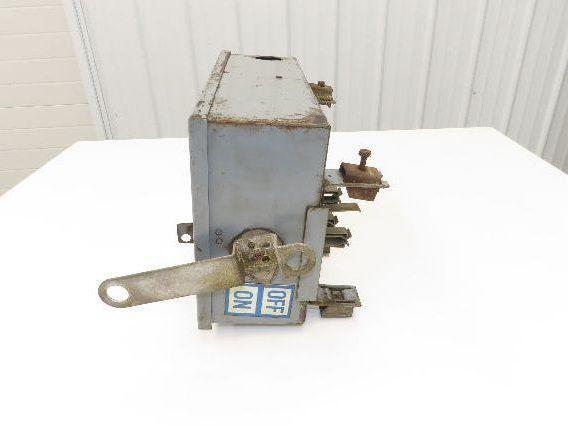 Westinghouse Busway Disconnect Switch Bus Plug 25A 600VAC 3PH 3W