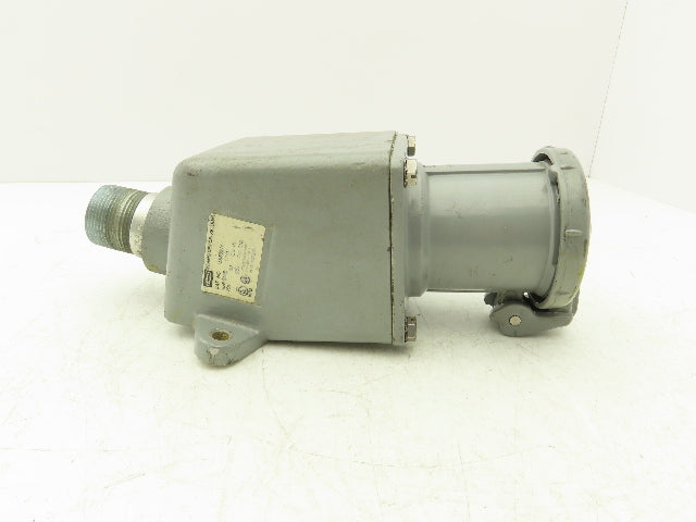 Hubbell HBL460RS2W Receptacle 60A 250VDC 600VAC 3 Pole 4 Wire & Angle Back Box