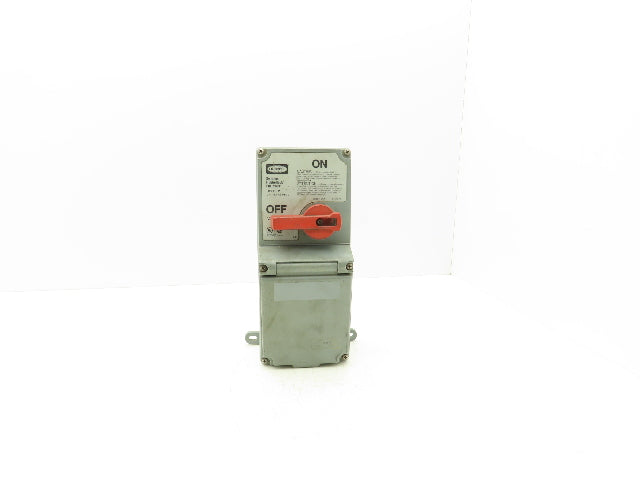 Hubbell SE HBL 3 Switched Hubbellock Enclosure 30A 600VAC