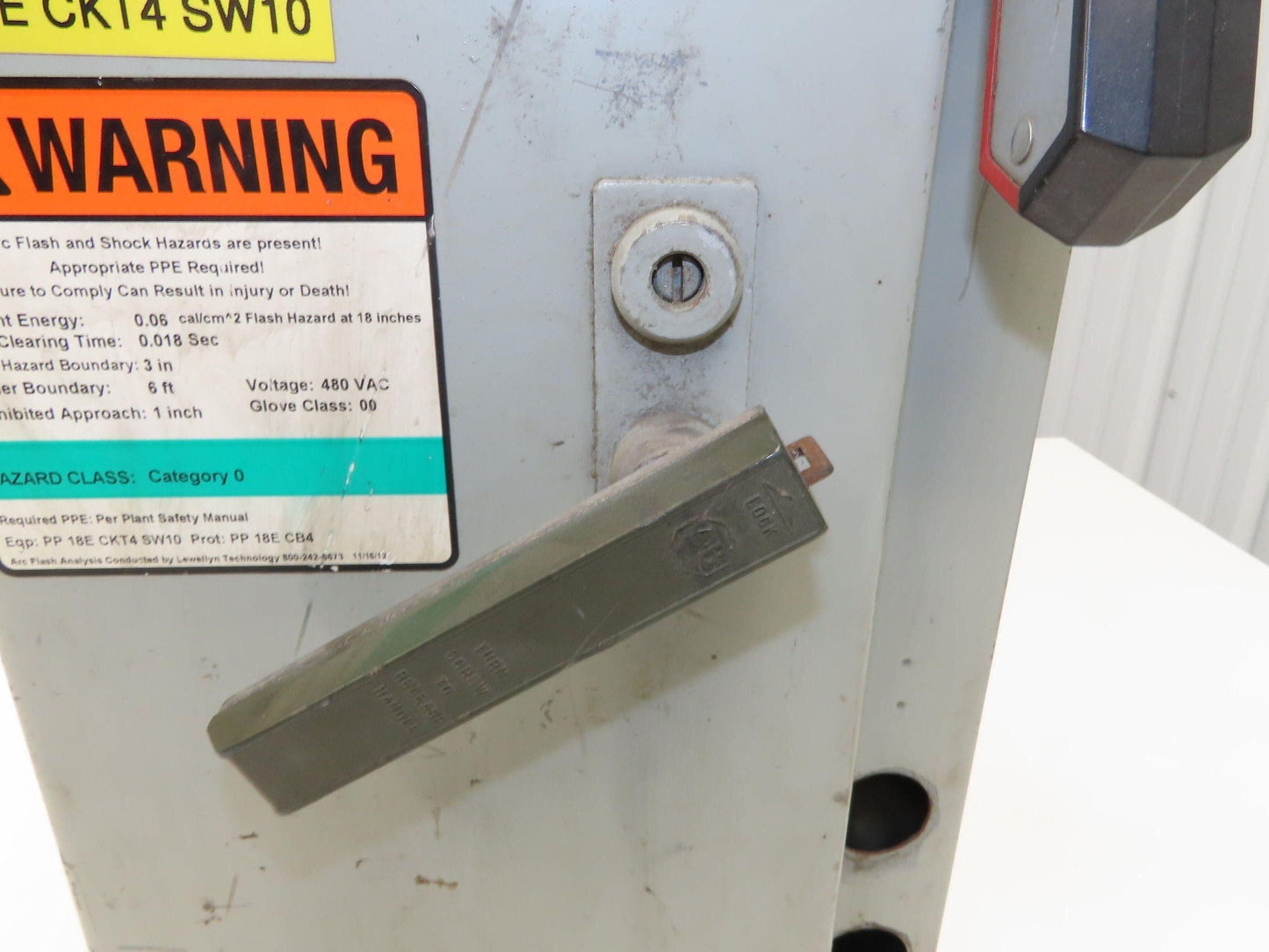 Allen Bradley 512 Combination Motor Starter Fused Disconnect Enclosure Only
