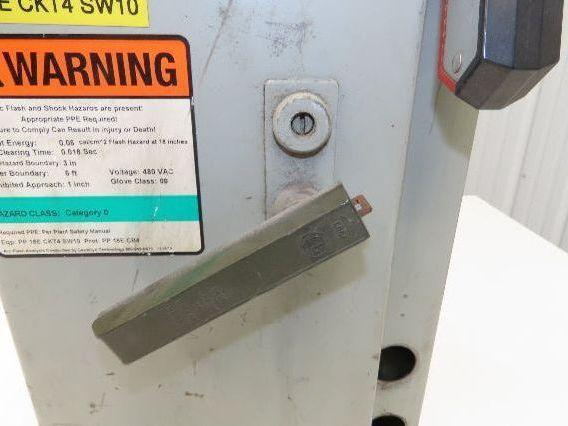 Allen Bradley 512 Combination Motor Starter Fused Disconnect Enclosure Only