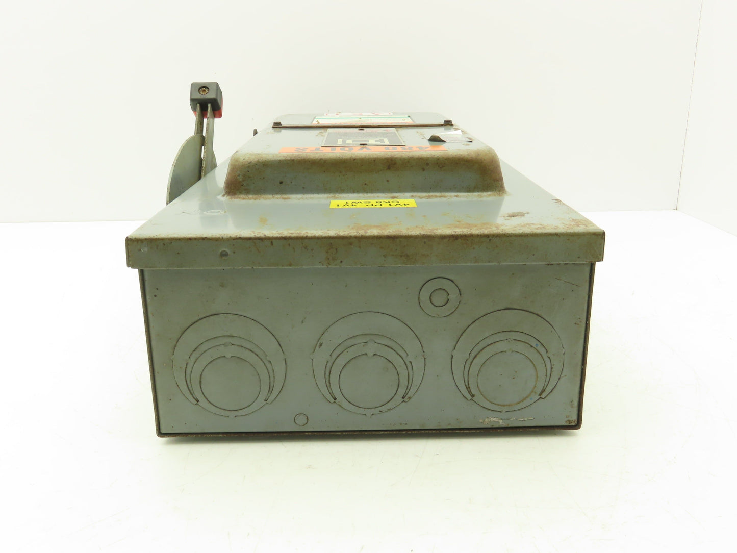 Square D HU363 Safety Disconnect Switch 100A 600V Non Fused 3 Pole Series F05