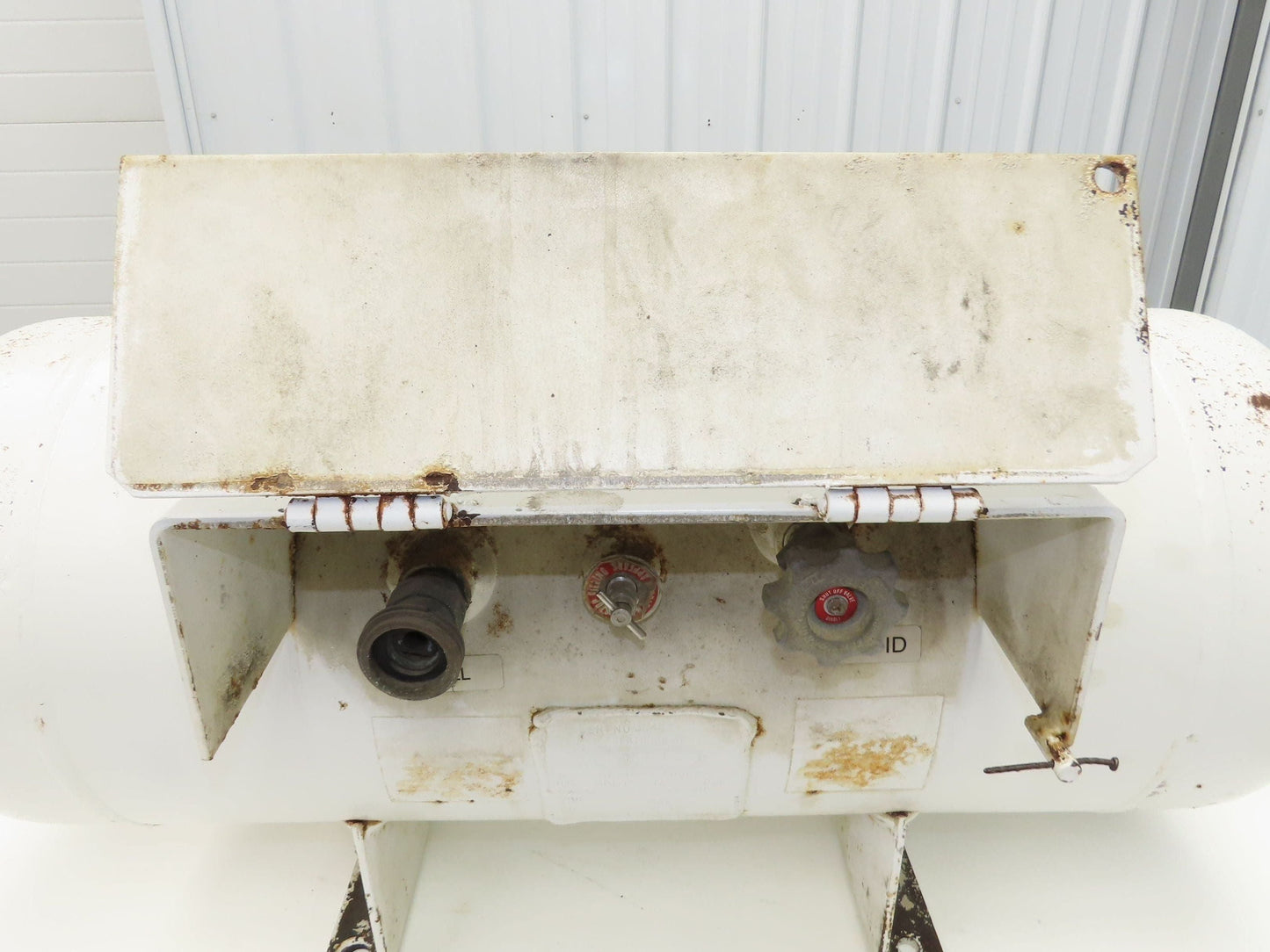Manchester Propane Storage Tank 18 Gallon Horizontal Fill Port RV Van Trailer