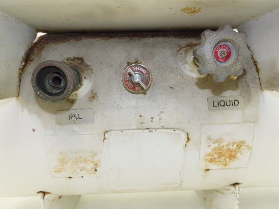 Manchester Propane Storage Tank 18 Gallon Horizontal Fill Port RV Van Trailer
