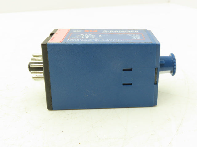 ATC 314 3-Ranger Off Delay Adjustable TDR 120vAC 60Hz 0-100 Seconds