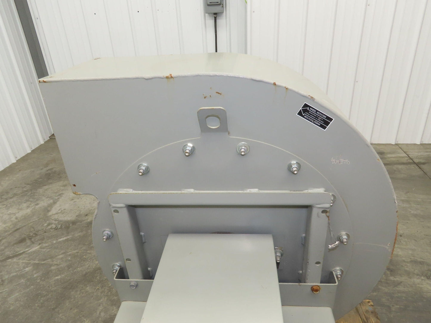 Greenheck 11-FP0-SD-10 Radial Centrifugal Blower 5Hp 230/460V 3Ph Bad Bearing