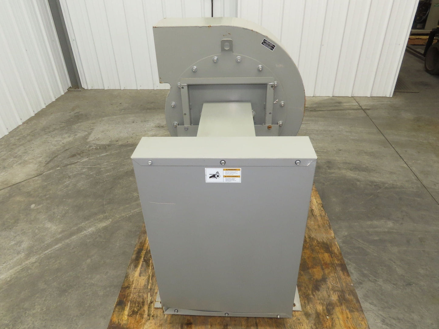 Greenheck 11-FP0-SD-10 Radial Centrifugal Blower 5Hp 230/460V 3Ph Bad Bearing