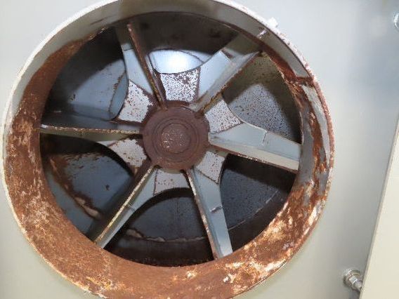 Greenheck 11-FP0-SD-10 Radial Centrifugal Blower 5Hp 230/460V 3Ph Bad Bearing